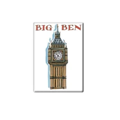 Online Alison Gardiner Big Ben Fridge Magnet