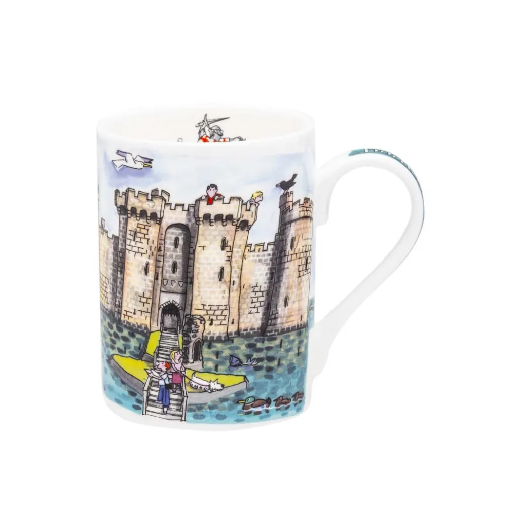 Clearance Alison Gardiner Bodiam Castle Mug