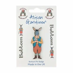 Online Alison Gardiner Bottom' Character Single Pin Badge