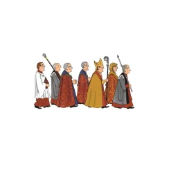 Clearance Alison Gardiner Cathedral Procession Notecards