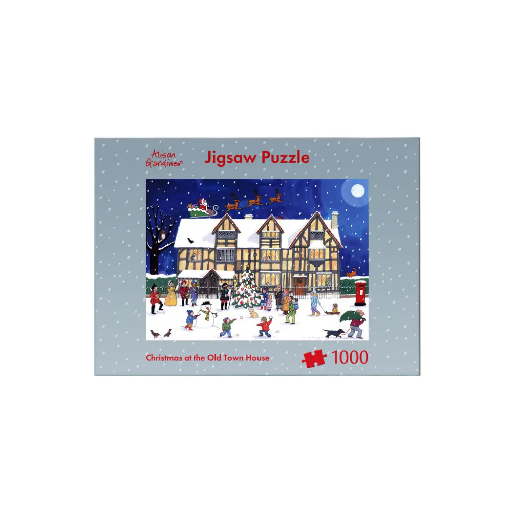Hot Alison Gardiner Christmas at the Old Town House Jigsaw Puzzle