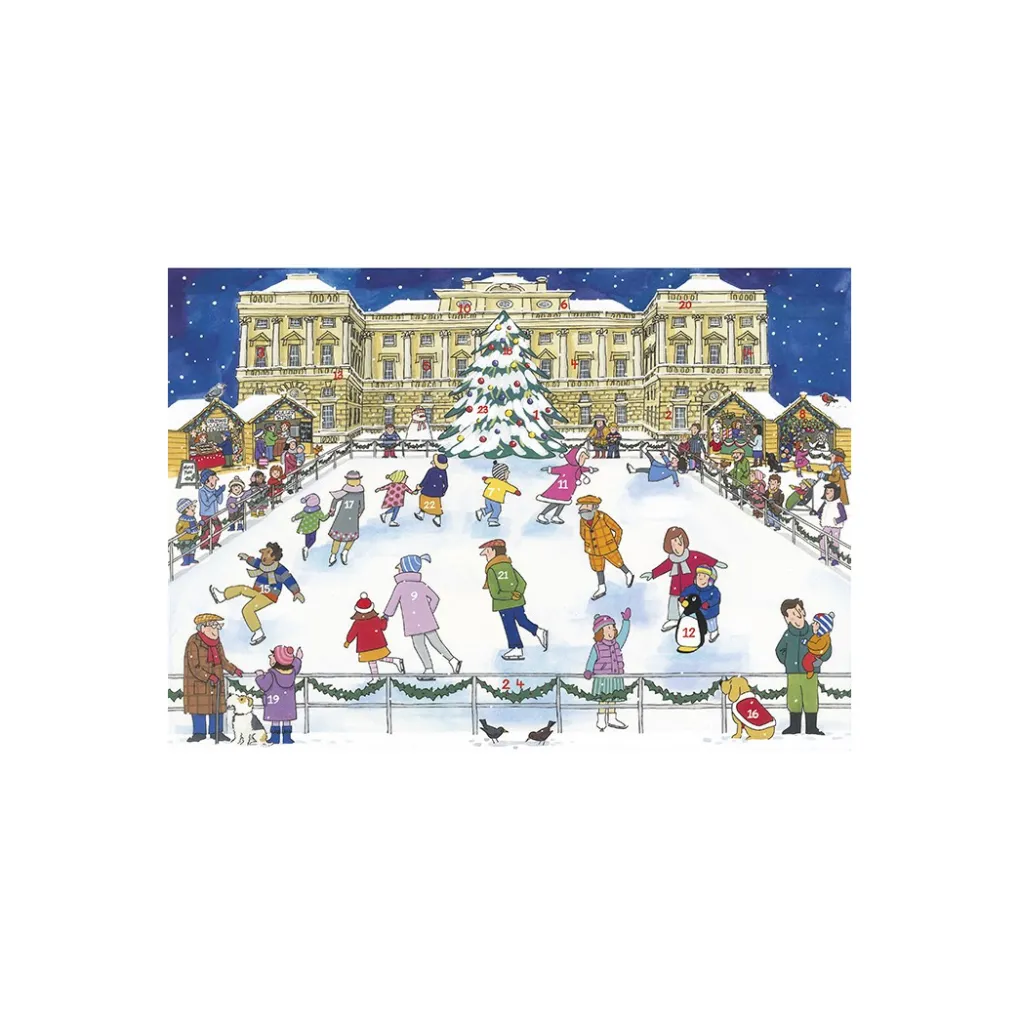 New Alison Gardiner Christmas Ice Skating Advent Calendar