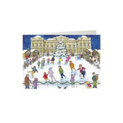 Outlet Alison Gardiner Christmas Ice Skating Advent Calendar Card