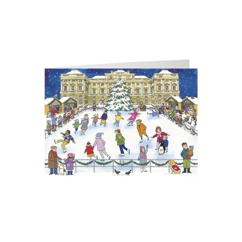 Outlet Alison Gardiner Christmas Ice Skating Advent Calendar Card