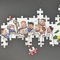 New Alison Gardiner Christmas in the Village Jigsaw Puzzle
