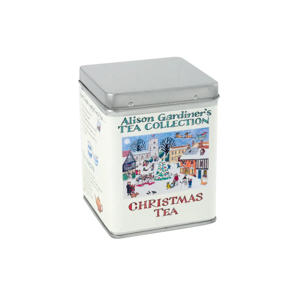 New Alison Gardiner Christmas Tea Caddy