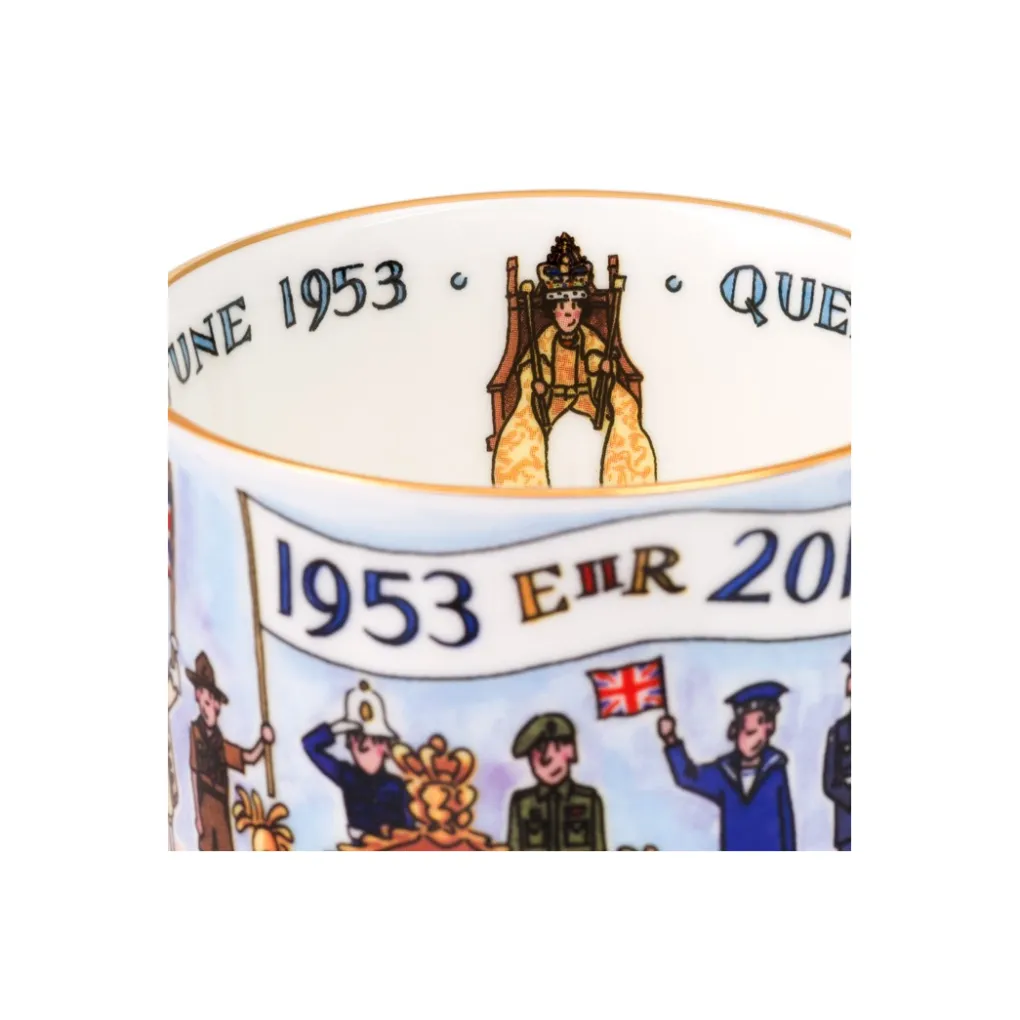 Online Alison Gardiner Coronation Anniversary Artist's Limited Edition Mug