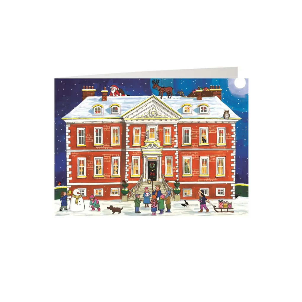 Outlet Alison Gardiner Country House Christmas Advent Calendar Card