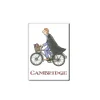 Online Alison Gardiner Cycling Student Boy, Cambridge Fridge Magnet