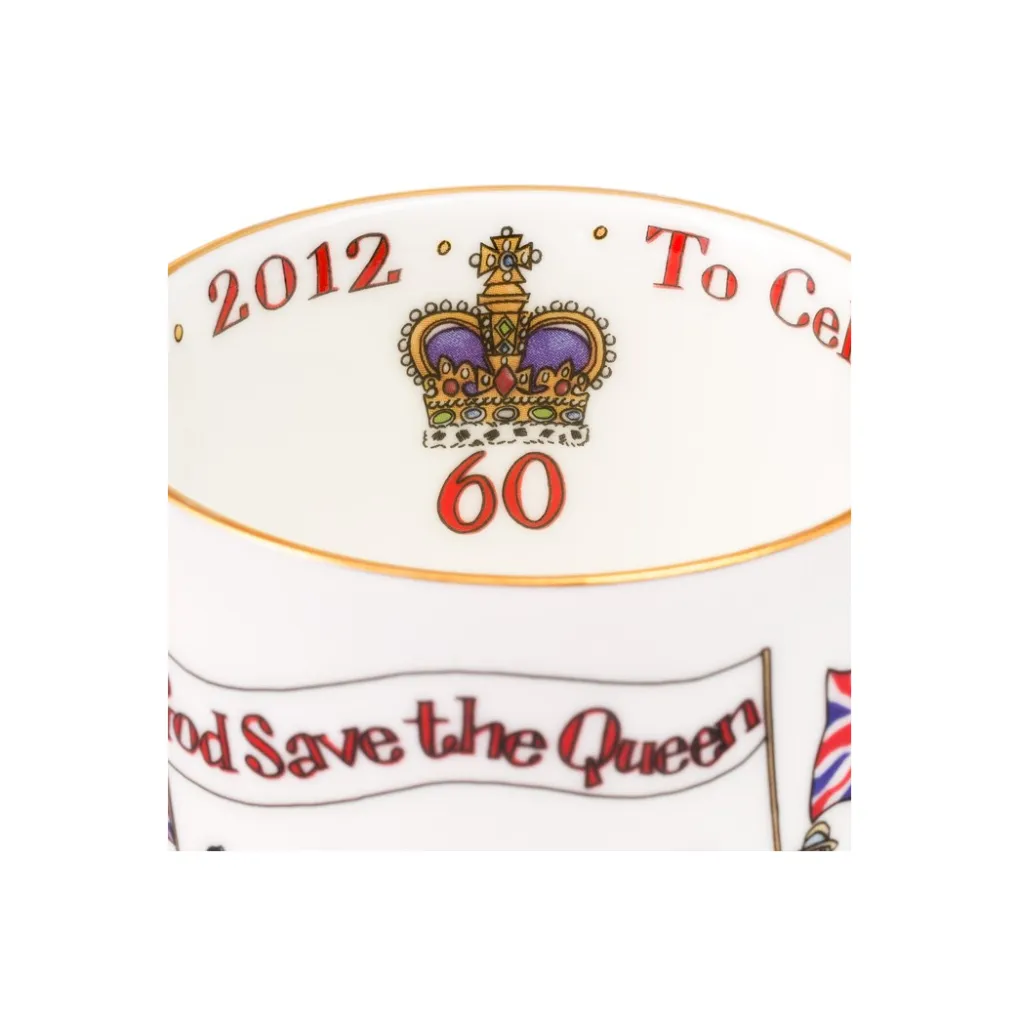 Online Alison Gardiner Diamond Jubilee Artist's Limited Edition Mug