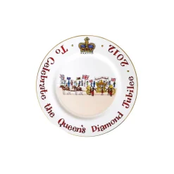 Sale Alison Gardiner Diamond Jubilee Plate 10"