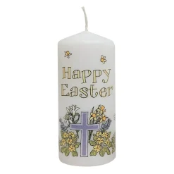 Sale Alison Gardiner Easter Cross Candle