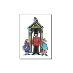 Discount Alison Gardiner Guardsman on Duty, London Fridge Magnet