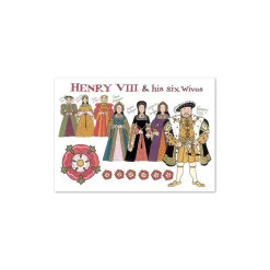 Hot Alison Gardiner Henry VIII and his Wives Post Card