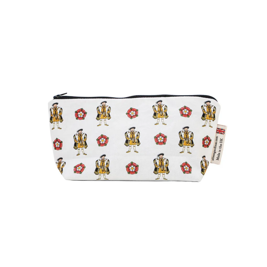 Best Alison Gardiner Henry VIII Cosmetic Bag / Pencil Case