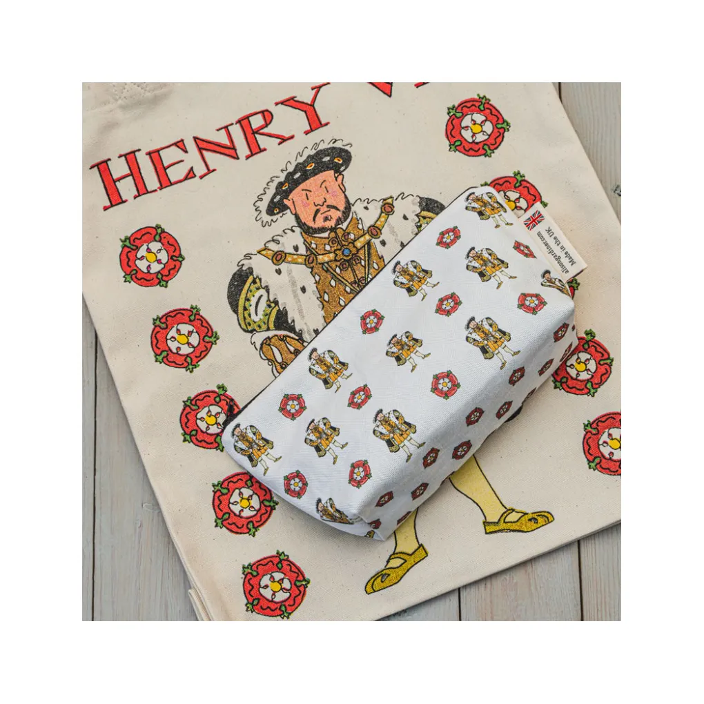 Best Alison Gardiner Henry VIII Cosmetic Bag / Pencil Case
