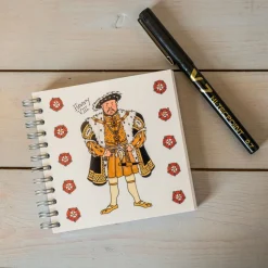 Hot Alison Gardiner Henry VIII Mini Notebook
