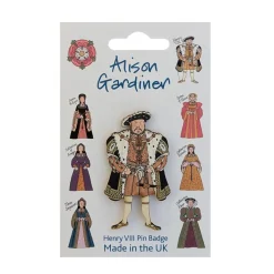 Discount Alison Gardiner Henry VIII Pin Single Badge