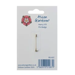 Discount Alison Gardiner Henry VIII Pin Single Badge