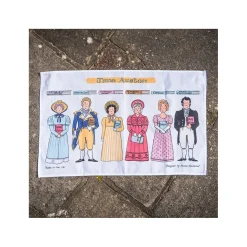 Discount Alison Gardiner Jane Austen Tea Towel