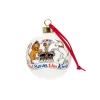 Clearance Alison Gardiner King Charles III Coronation Fine Bone China Bauble