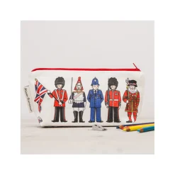 Clearance Alison Gardiner London Figures Cosmetic Bag / Pencil Case