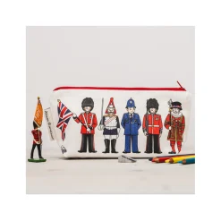 Clearance Alison Gardiner London Figures Cosmetic Bag / Pencil Case