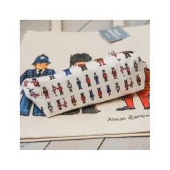 Clearance Alison Gardiner London Figures Cosmetic Bag / Pencil Case