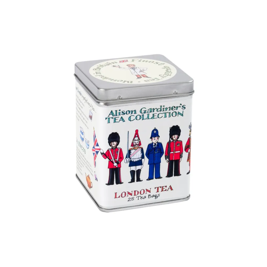 Hot Alison Gardiner London Figures Tea Caddy 25 bags