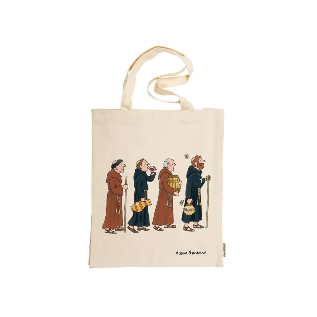 Clearance Alison Gardiner Monks Tote Bag