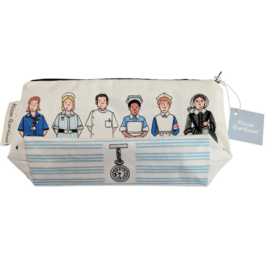 Sale Alison Gardiner Nursing Cosmetic Bag / Pencil Case