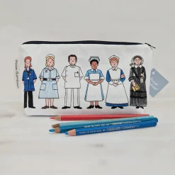 Sale Alison Gardiner Nursing Cosmetic Bag / Pencil Case