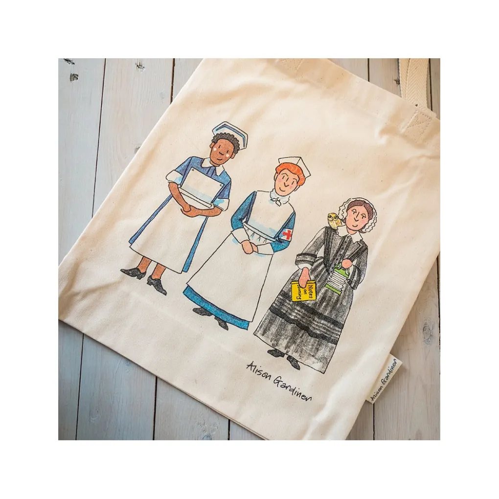 Best Alison Gardiner Nursing Tote Bag