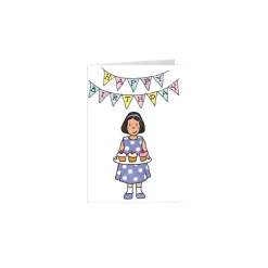 Outlet Alison Gardiner Party Girl Happy Birthday Mini Card