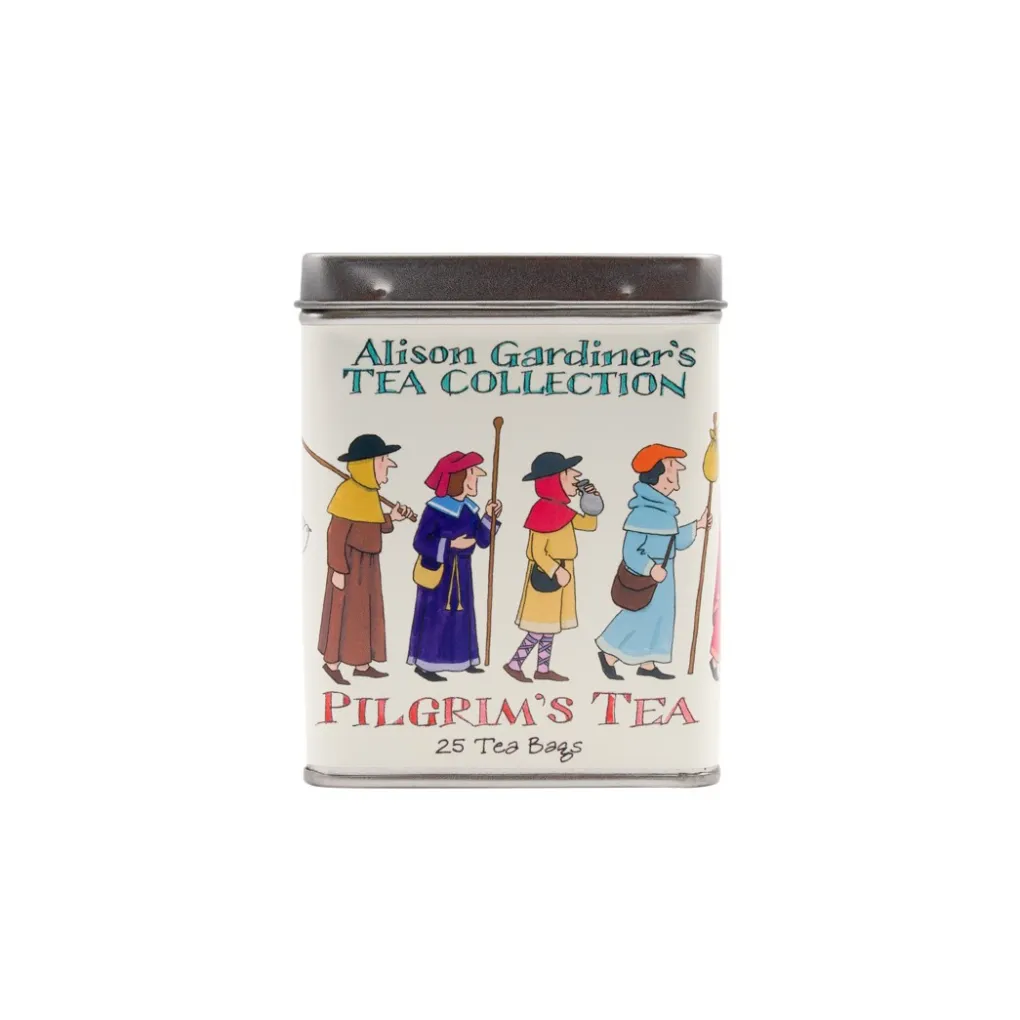 Outlet Alison Gardiner Pilgrims Tea Caddy 25 Bags