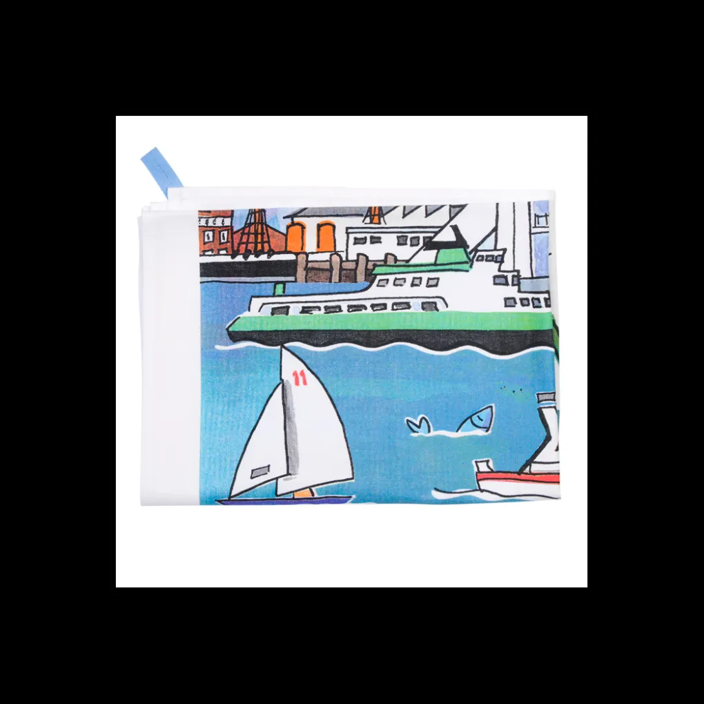 Discount Alison Gardiner Portsmouth Tea Towel