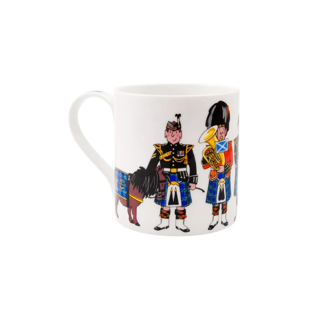 Clearance Alison Gardiner Scottish Pipers Mug