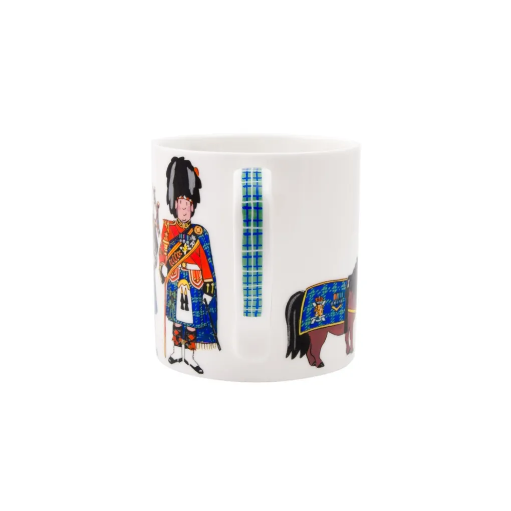 Clearance Alison Gardiner Scottish Pipers Mug
