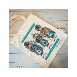 Sale Alison Gardiner Scottish Pipers Tote Bag