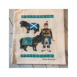 Sale Alison Gardiner Scottish Pipers Tote Bag