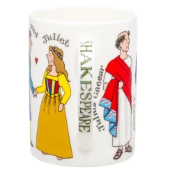 Clearance Alison Gardiner Shakespeare Characters Mug