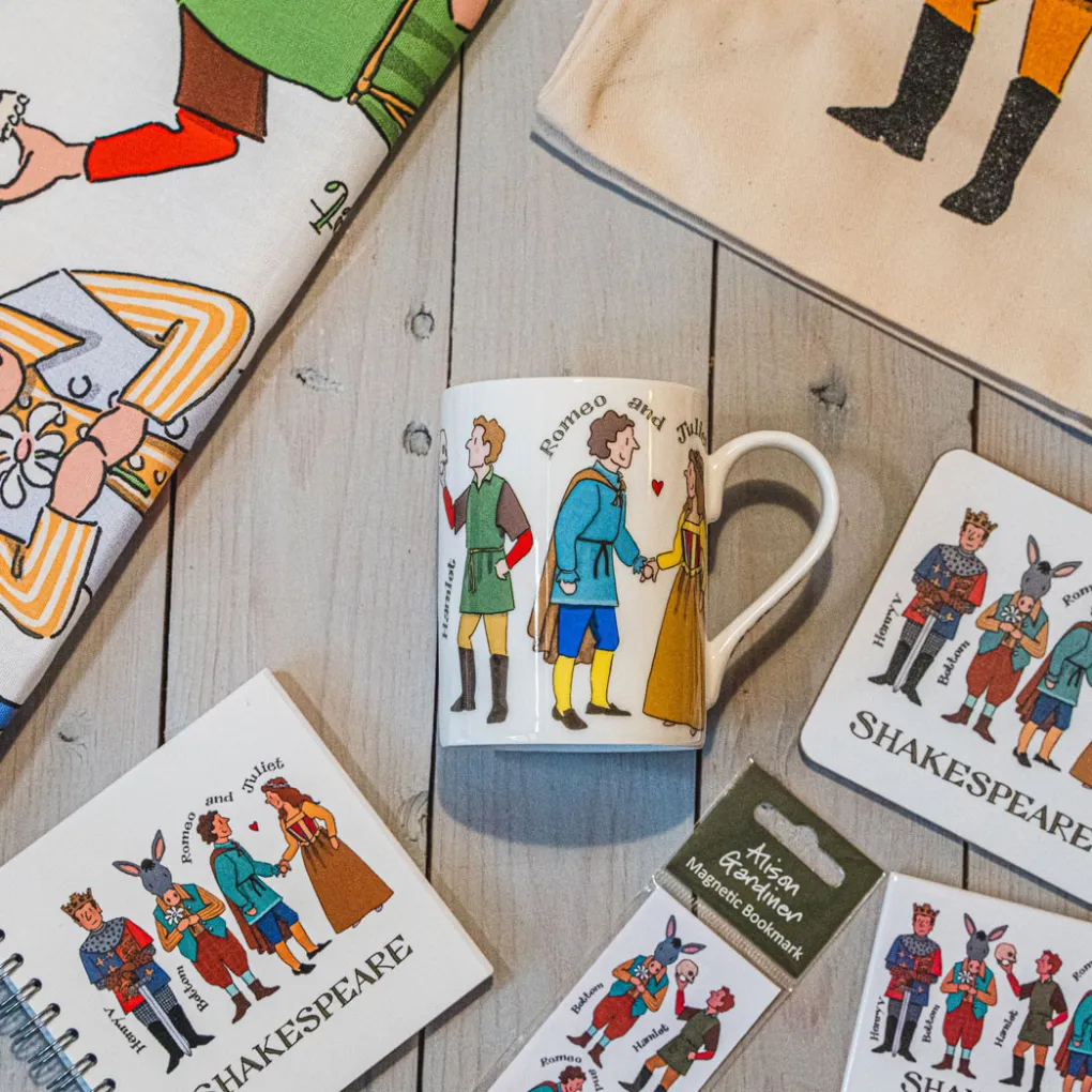 Sale Alison Gardiner Shakespeare Characters Tote Bag
