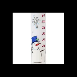 Alison Gardiner Snowmen Christmas Dinner Advent Candle