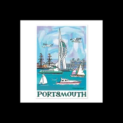 Sale Alison Gardiner Spinnaker Tower Poster