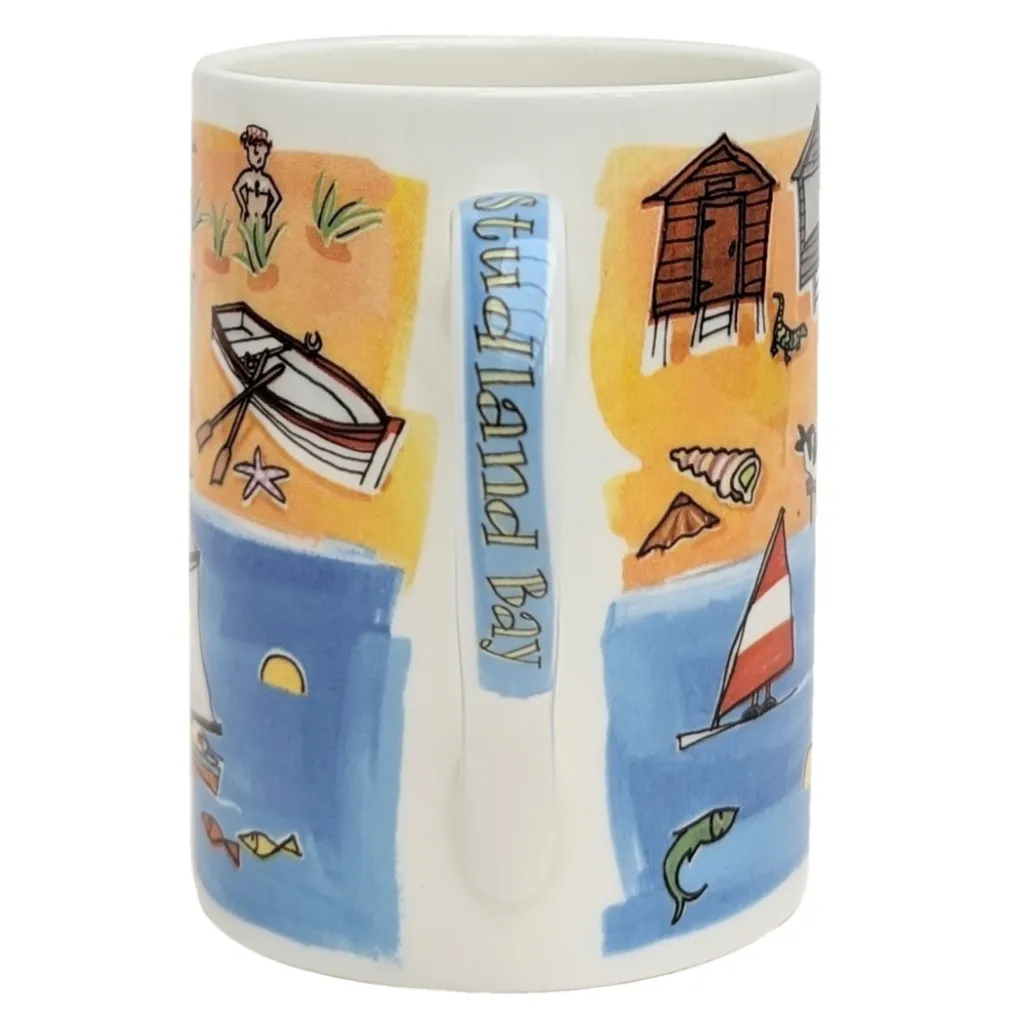 New Alison Gardiner Studland Bay Mug