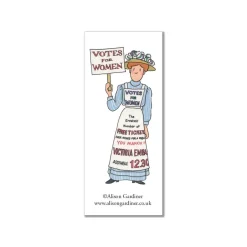Discount Alison Gardiner Suffragette Bookmark 1