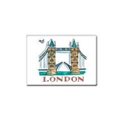 New Alison Gardiner Tower Bridge Fridge Magnet