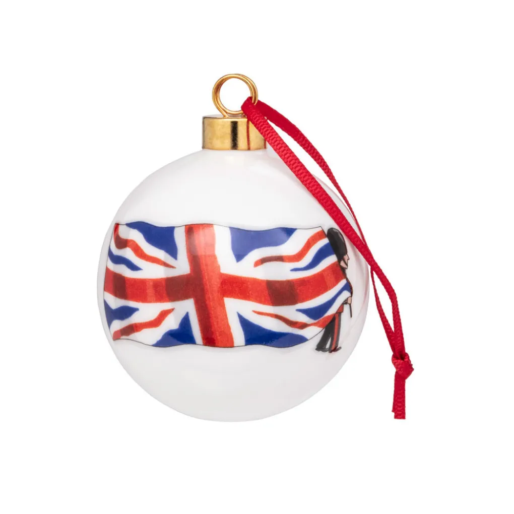 New Alison Gardiner Union Jack Bauble
