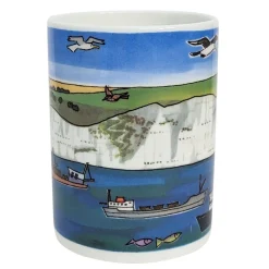 Best Alison Gardiner White Cliffs of Dover Mug