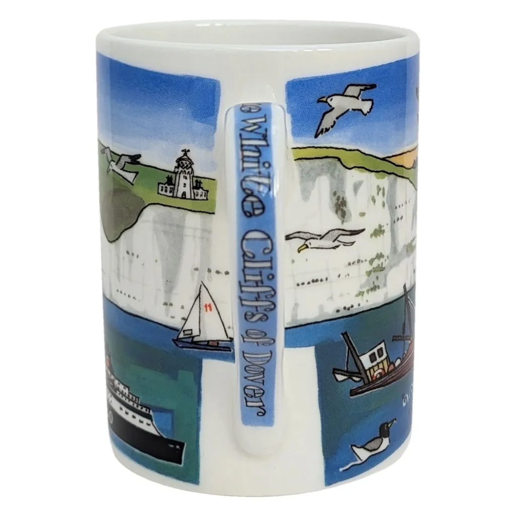 Best Alison Gardiner White Cliffs of Dover Mug